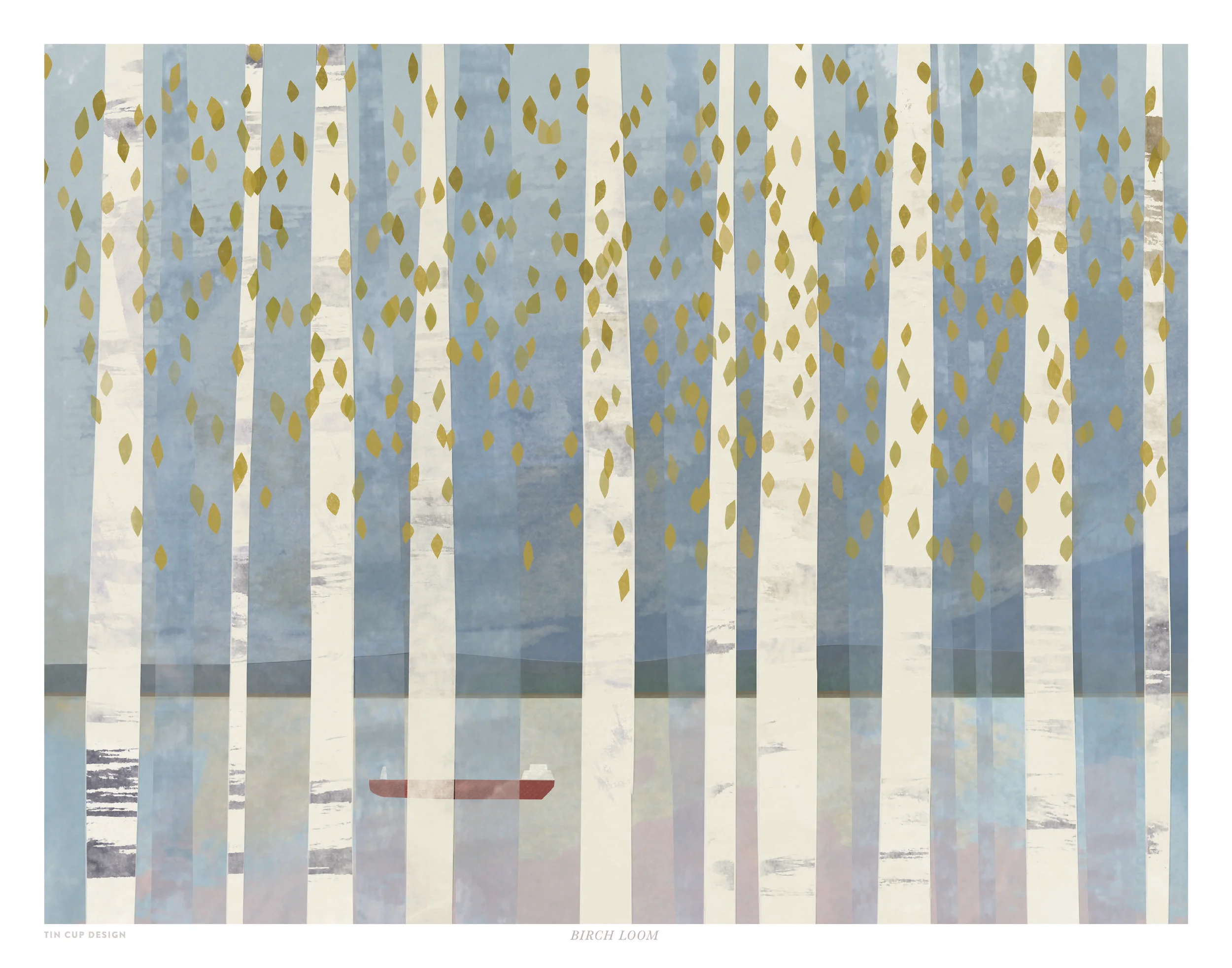 Birch Loom, 11x14 & 16x20 Print — Tin Cup Design